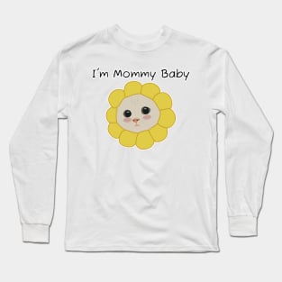 I'm Mommy Baby cute cat Long Sleeve T-Shirt